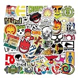100 Piezas Pegatinas de Vinilo Graffiti para Computadora Portátil, Snowboard, Motocicleta, Guitarra, Botella de Agua, Cuaderno - Sticker de Moda Geniales